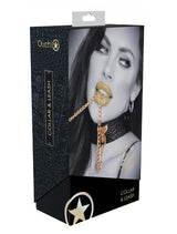 OUCH! - ROME COLLECTION - COLLAR WITH LEASH