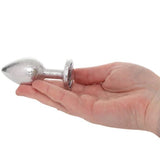 OUCH! NEW YORK COLLECTION METAL ANAL PLUG SET SILVER