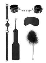 OUCH! - INTRODUCTORY BONDAGE KIT #4 - NOIR