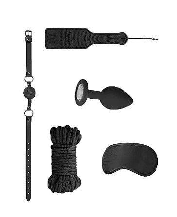 OUCH! INTRODUCTORY BONDAGE KIT #5 - NOIR