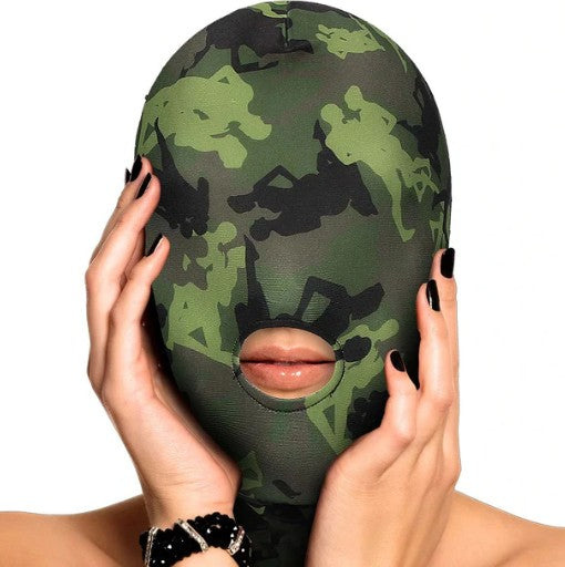 MASK WHIT MOUTH OPENING-ARMY-OUCH!