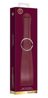 OUCH! HALO - BELT FLOGGER - BURGUNDY