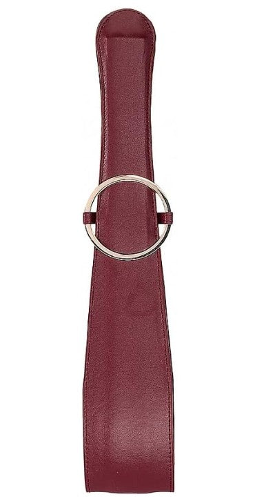 OUCH! HALO - BELT FLOGGER - BURGUNDY