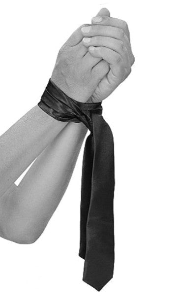 B&W - SATIN BONDAGE TIE - OUCH