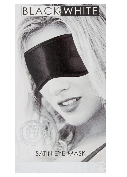 SATIN EYES MASK B&W - OUCH!