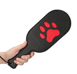 PUPPY PLAY PAW PADDLE BLACK/RED
