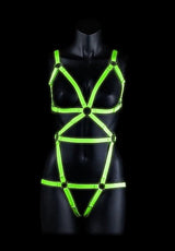 FULL BODY HARNESS - GLOW IN THE DARK - OUCH!