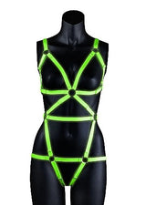 FULL BODY HARNESS - GLOW IN THE DARK - OUCH!