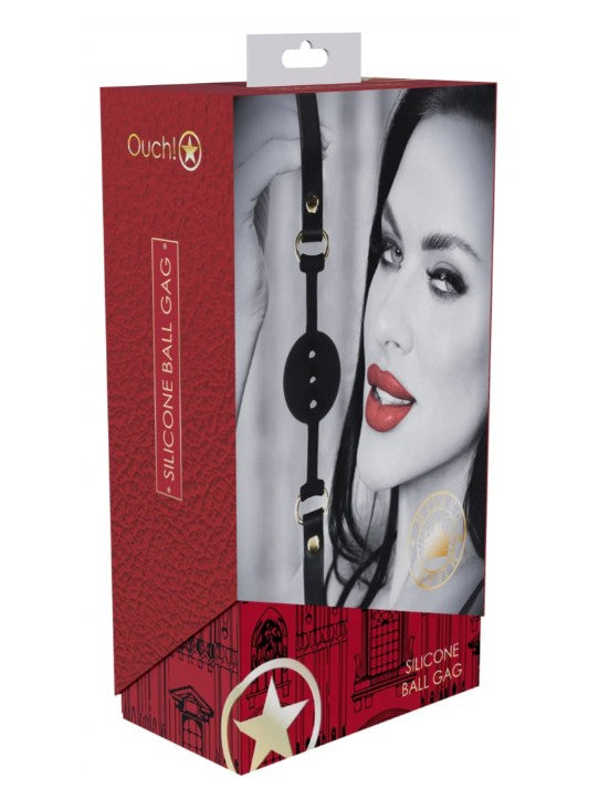 OUCH! - MILAN COLLECTION - SILICONE BALL GAG