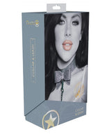 OUCH! - PARIS COLLECTION - COLLAR WITH LEASH - GRIS
