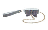 OUCH! - PARIS COLLECTION - COLLAR WITH LEASH - GRIS
