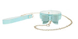 OUCH! - PARIS COLLECTION - COLLAR WITH LEASH - BLEU PÂLE