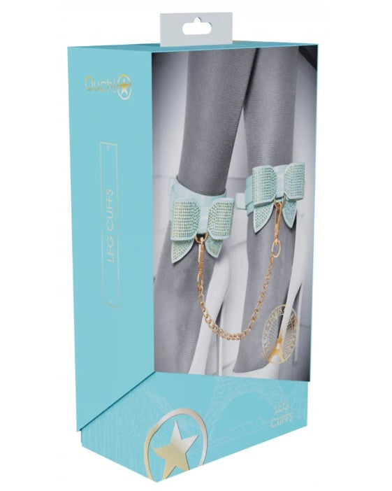 OUCH! - PARIS COLLECTION - LEG CUFFS - BLEU PÂLE