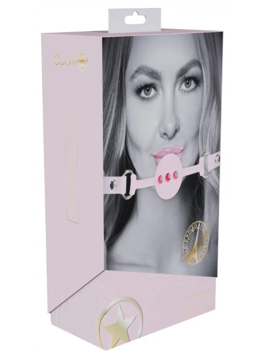 OUCH! - PARIS COLLECTION - SILICONE BALL GAG - ROSE