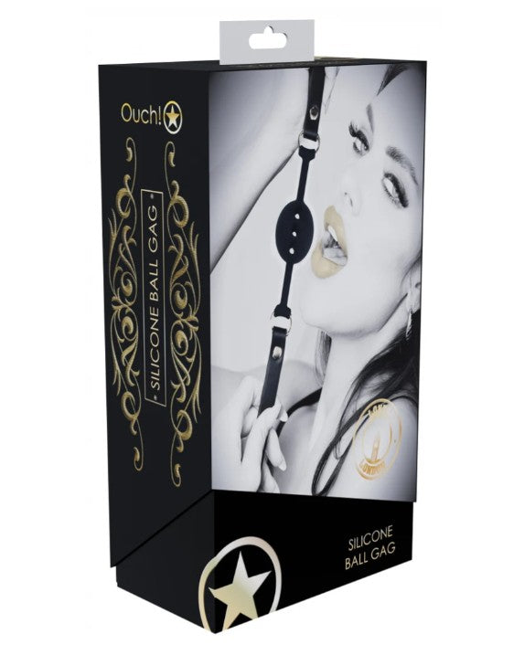 OUCH! - LONDON COLLECTION - SILICONE BALL GAG