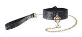 OUCH! - FLORENCE COLLECTION - COLLIER ET LAISSE - NOIR