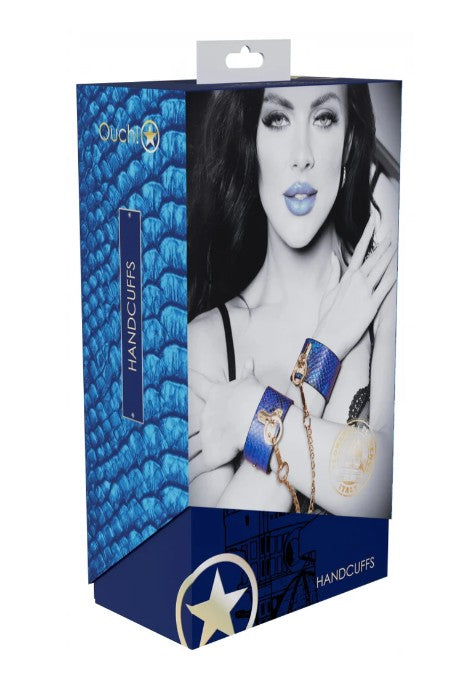 OUCH! - FLORENCE COLLECTION - HANDCUFFS - BLEU