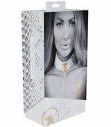 OUCH! - FLORENCE COLLECTION - COLLAR WITH LEASH - BLANC