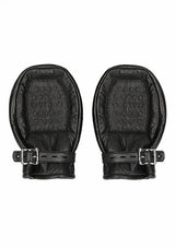 BONDAGE MITTENS PADDED WITH METAL TEETH