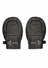BONDAGE MITTENS PADDED WITH METAL TEETH