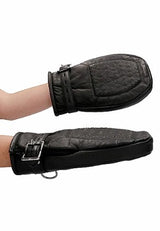 BONDAGE MITTENS PADDED WITH METAL TEETH