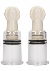 NIPPLE SUCTION SET MEDIUM - TRANSPARENT - PUMPED- SHOTS