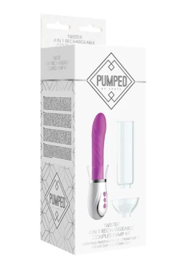PUMPED - TWISTER - 4 IN 1 RECHARGEABLE COULES PUMP