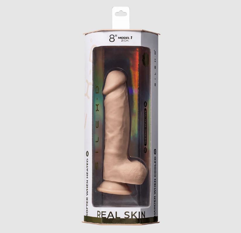 PREMIUM REAL SKIN 8" MODEL 1 - FLESH - SILEX D