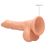 Dong avec testicules 7'' / 17 cm - Chair