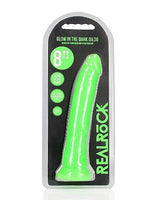 SLIM DILDO 8'' GLOW IN THE DARK
