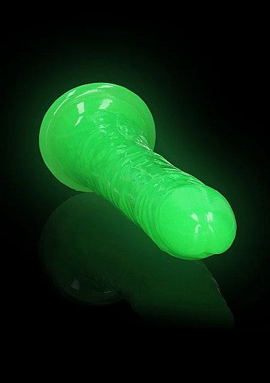SLIM DILDO 8'' GLOW IN THE DARK