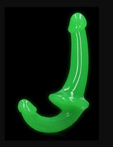 STRAPLESS STRAP-ON 6''- GLOW IN THE DARK