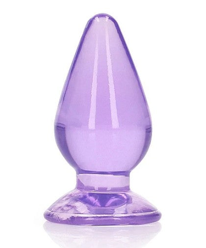 ANAL PLUG 3.5" PURPLE REALROCK