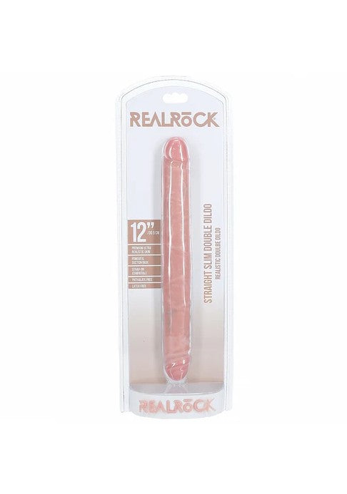 SLIM DOUBLE ENDED DONG 12''