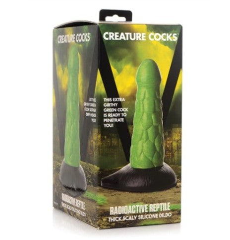 RADIOACTIVE REPTILE-VERT- THICK SCALY - CREATURE COCK