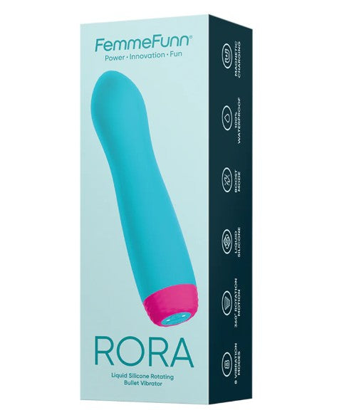 RORA - TURQUOISE- ROTATING BULLET- FEMMEFUNN