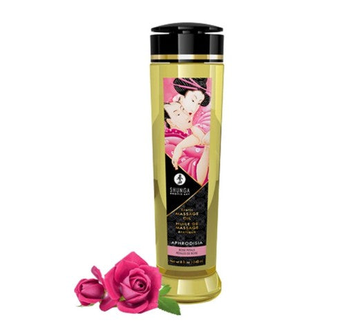 APHRODISIA - PÉTALES DE ROSE-HUILE À MASSAGE
