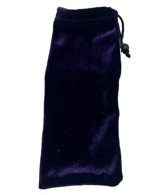 SAC DE VELOUR- MAUVE