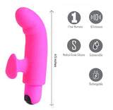 SADIE - VIBRATEUR SILICONE - ROSE - MAIA