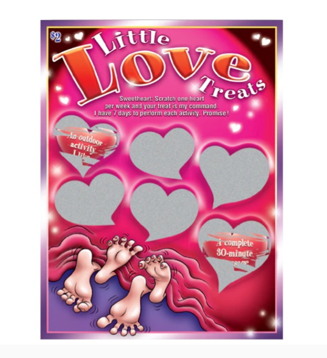 LITTLE LOVE TREATS SCRATCH TICKETS