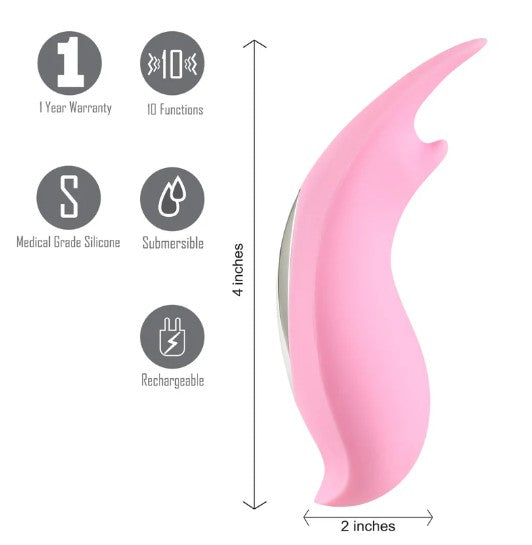 SERA - VIBRATEUR CLITORIDIEN - ROSE - MAIA