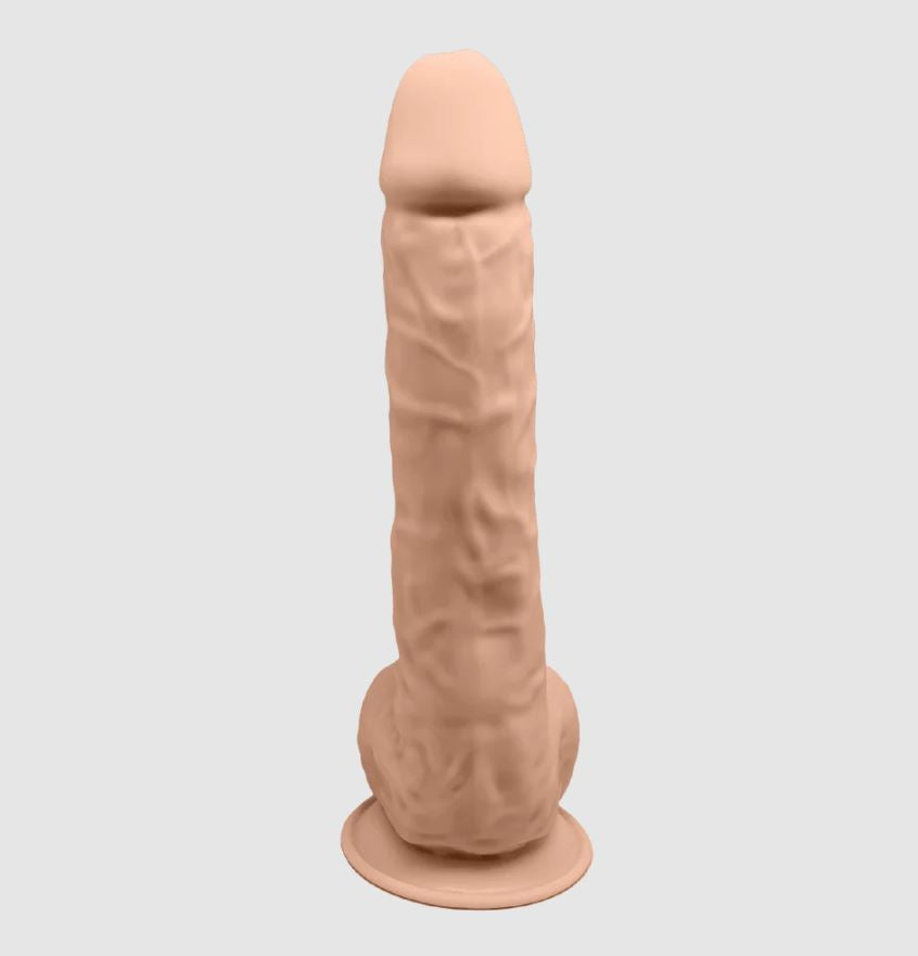 SILEXD 15 INCH MODEL 1 FLESH - PREMIUM MEMORY SILICONE DUAL