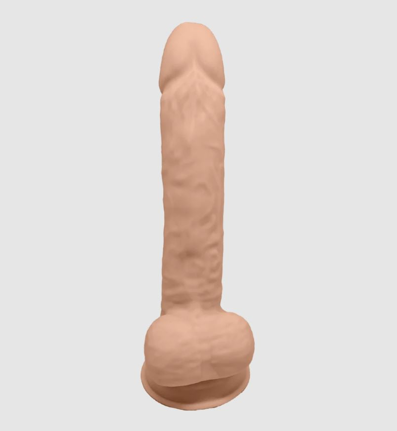 SILEXD 15 INCH MODEL 1 FLESH - PREMIUM MEMORY SILICONE DUAL