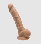SILEXD PREMIUM MEMORY SILICONE DILDO- DUAL DENSITY 7'' FLESH