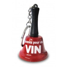 Porte-clés : Sonnez pour du vin