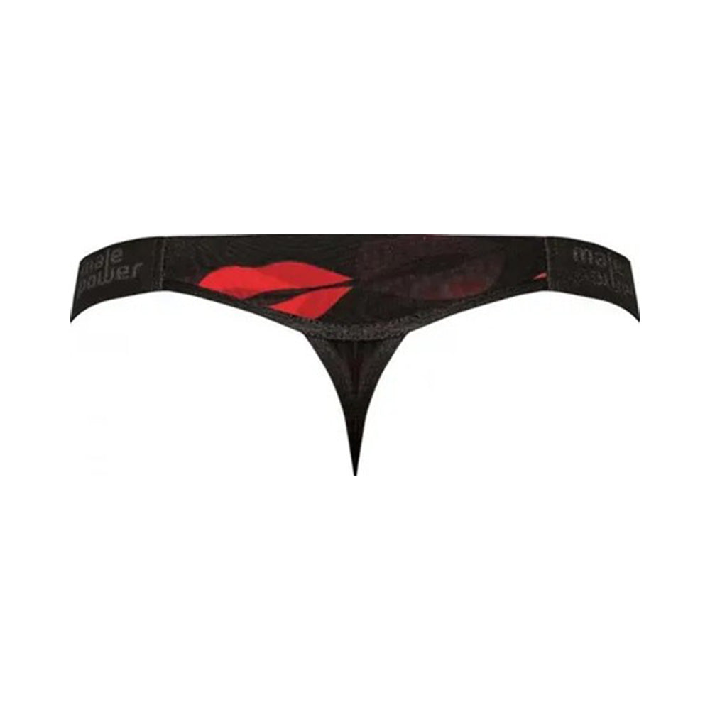 MICRO THONG V SHEER LIPS
