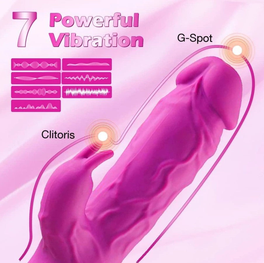 VEINY REALISTIC VIBRATEUR - KINK