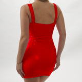 LA PVC- VENUS ROBE ROUGE