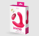 INME RECHARGEBLE DUAL VIBE WITH REMOTE - PINK - VÉDO