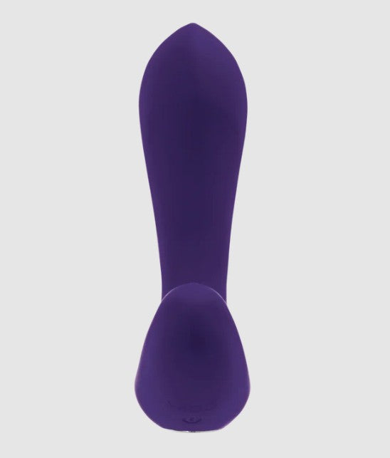 INME RECHARGABLE DUAL VIBE WITH REMOTE - PURPLE - VÉDO